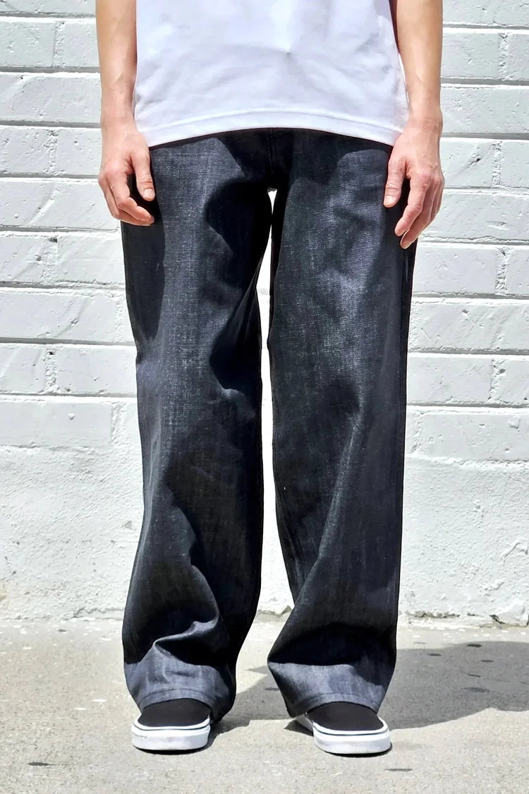 Neo Blue Baggy Jeans