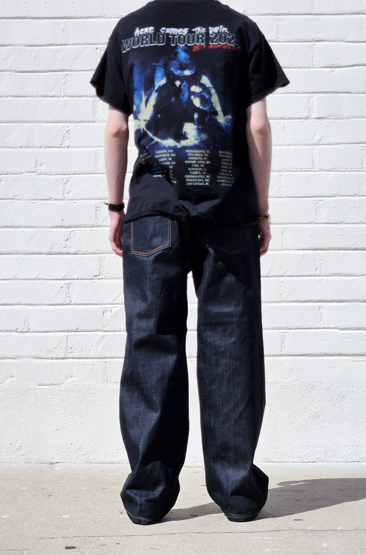Neo Blue Baggy Jeans