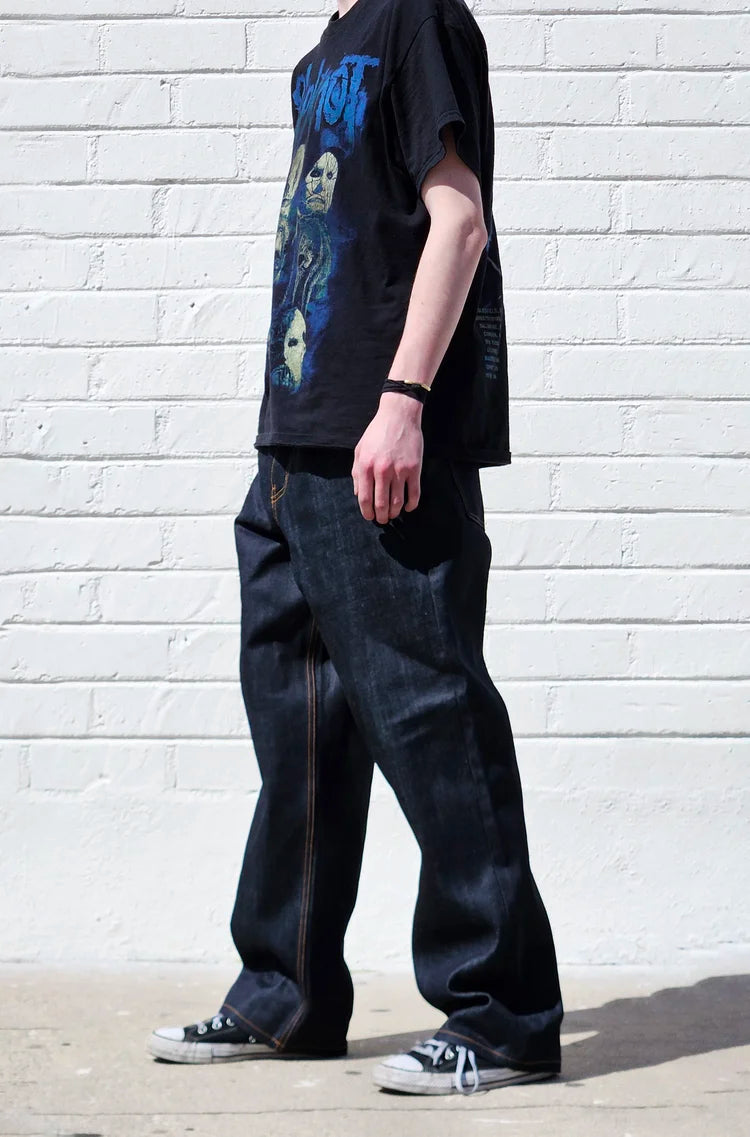 Neo Blue Baggy Jeans