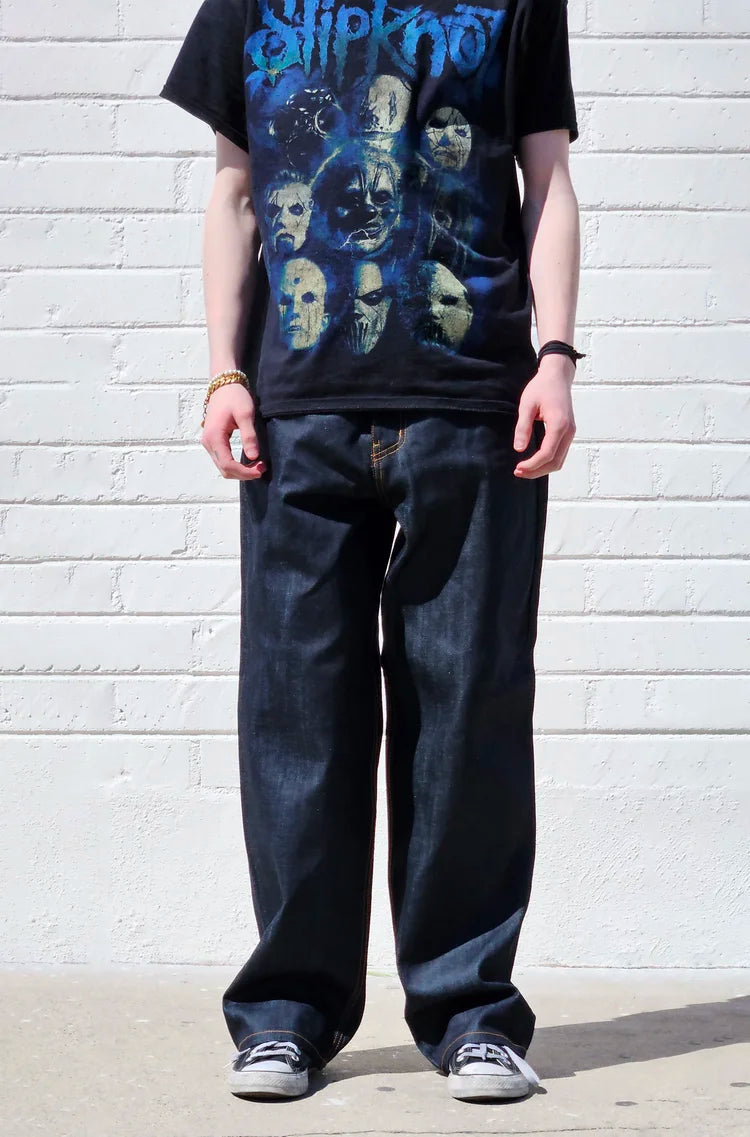 Neo Blue Baggy Jeans