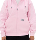 Pro Club Heavyweight Full Zip Hoodie in Pink